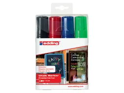 Viltstift Edding 4090 Window Schuin Assorti 4-15mm Etui à 4st