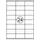 Etiket Quantore 70x36mm wit 2400st