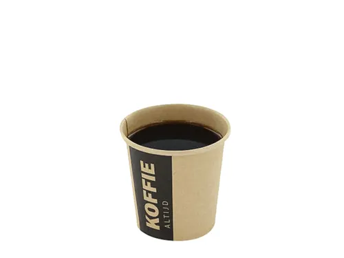 Beker IEZZY Altijd Koffie 118ml Ø63mm 50 stuks Voordeelbundel