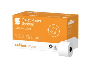 Satino HiCycle JT3 toiletpapier 2-laags 100m wit 24 rollen - 4