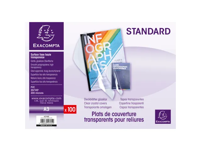 PK 100 inbindkaft PV C 20/100 A3 transp