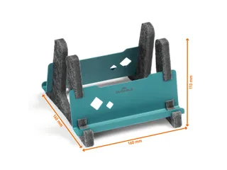 Laptop standaard VERTICAL EFFECT donkergroen 17 inch - 3