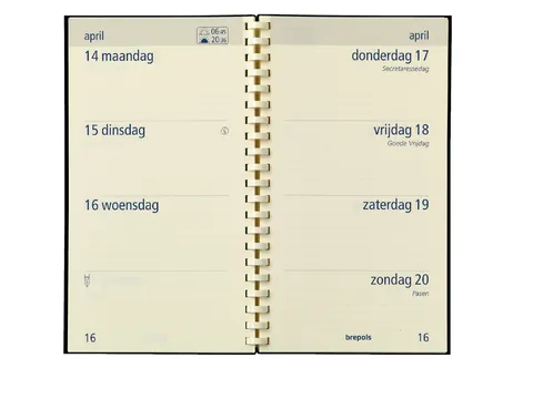 Agendavulling 2027 Brepols Optivision Pocket 7dagen/2pagina's