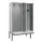 locker met bank,voor scheiding van kleding,HxBxD 2120x1200x815mm,4vak