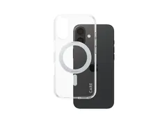 PanzerGlass CARE by Case Transparent w. Silver Kickstand & MagSa