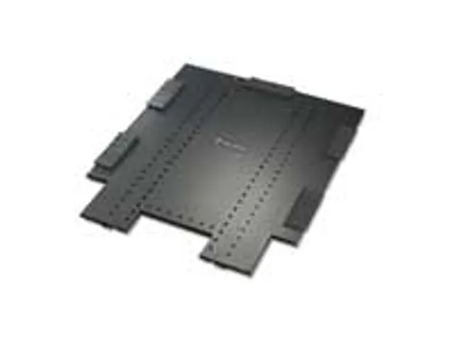 NetShelter SX 750 mm breed x 1070 mm diep standaarddak zwart