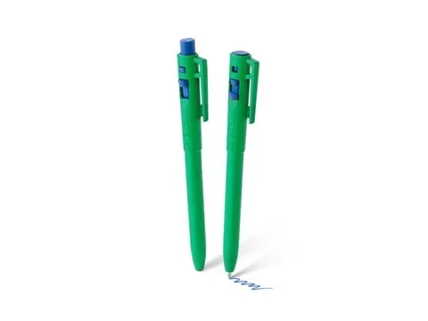 Trace-It Pen met clip groen blauwe inkt detecteerbaar 50 stuks
