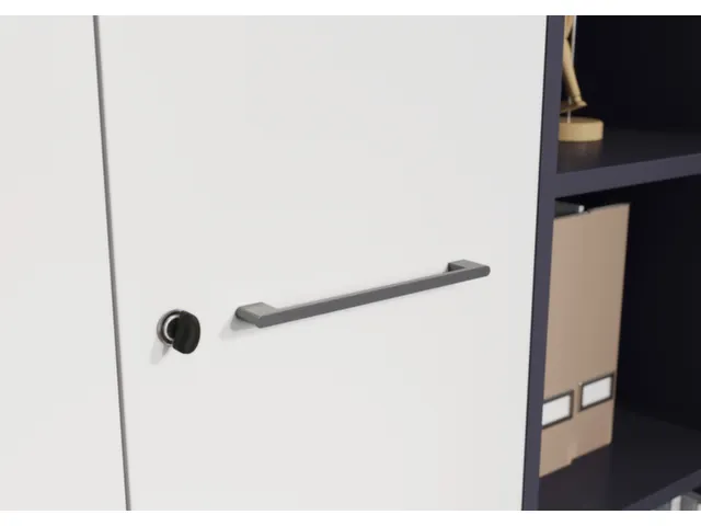 dossierkast,HxBxD 1970x800x400mm,5xhouten vloer,5ordnerhoogte