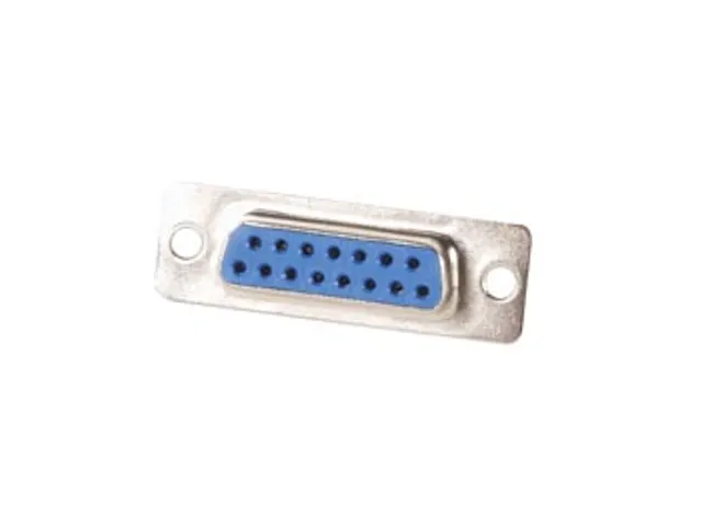 Vrouwelijke 15P Sub-D Connector - Chassismontage
