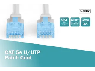 CAT 5e U-UTP Patchkabel PVC AWG 26/7 Lengte 20m Grijs - 3