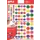 Verwijderbare Stickers Cirkel 624 Stuks Assorti