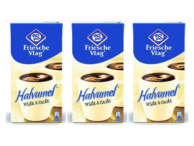 Koffiemelk Friesche Vlag halvamel 455ml