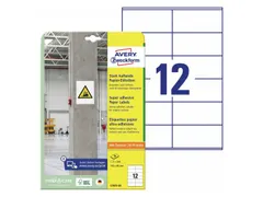 Avery Zweckform L7875 Sterk klevende etiketten A4 105x48mm 240 stuks