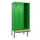 locker met bank,HxBxD 2120x900x815mm,3vak,vak B 300mm,cilinderslot