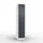 lockerkast cil.slot 1950x396x640mm 1x5 vakken RAL7035 front RAL7021