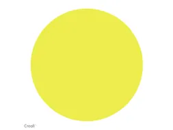 Plakkaatverf Creall fluor geel 250ml