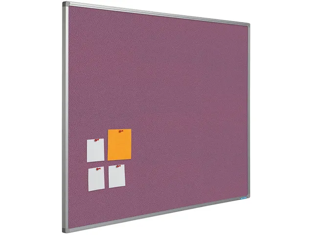 Prikbord 60x90 Zachtpaars Pastel