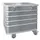 Bakwagens Aluminium Deksel En Cilinderslot 200kg 740x730x580mm