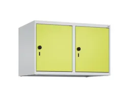 opzetkast,v. locker,2vak.,vak B 400mm,HxBxD 500x800x500mm,vleugeldeur