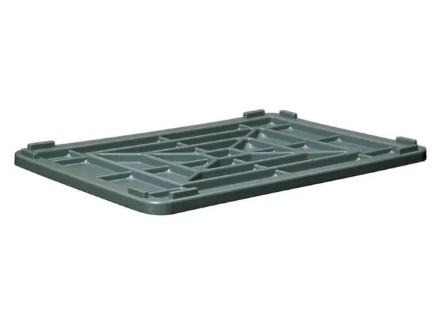 Deksel Voor Stapelcontainer 520 Liter Antraciet