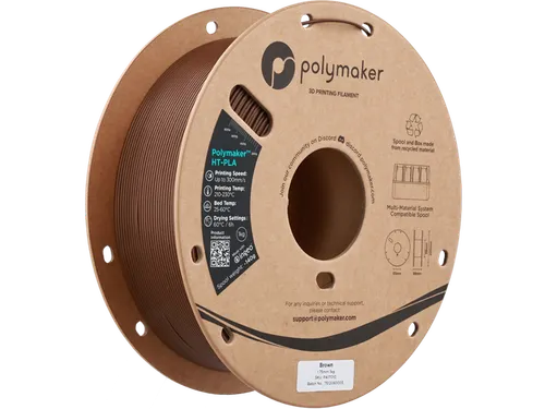 HT-PLA 1,75mm bruin 1kg Polymaker 3d filament