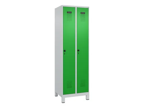 locker voor scheiding van kleding,HxBxD 1950x600x500mm,2vak