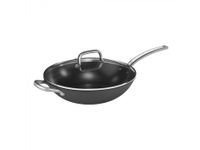 Wok Pujadas 32cm Plaatstaal met 2xgreep