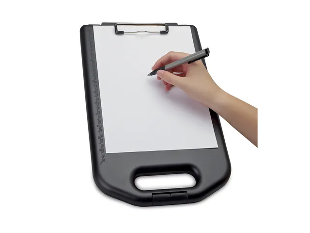 Porte-bloc avec compartiment MAULbreed A4 portrait ouverture petit cô