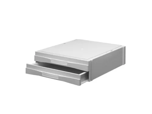 Stapelcassette Pas A6851-201 2laden lichtgrijs