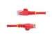 1m gigabit snagless RJ45 UTP Cat6 patchkabel rood