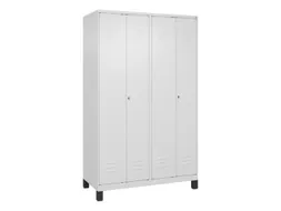 locker voor scheiding van kleding,HxBxD 1950x1200x500mm,4vak