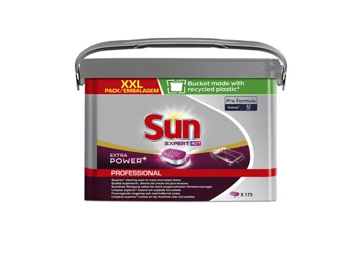 Vaatwastabletten Sun Pro Formula All-in-one extra power 175 stuks