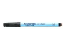 Viltstift Staedtler Lumocolor 305 non permanent correctable M zwart