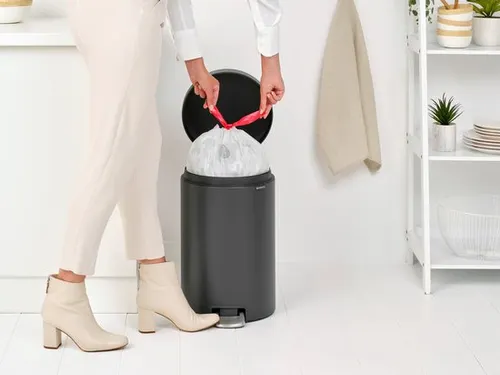 Pedaalemmer newIcon 20 Liter Grijs