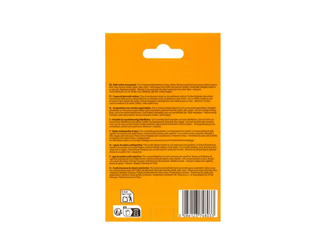 Whiteboardpotlood BicKids Multi Surface + puntenslijper/doekje ass 3st