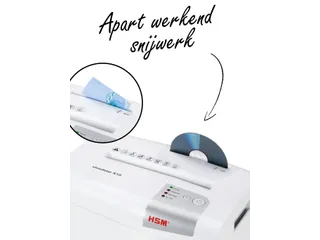 Papiervernietiger Hsm Shredstar X10 5X35Mm + Cd Snippers P-4 - 5