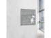 glasmagneetbord Sigel Artverum 48x48x1.5cm betondesign - 3