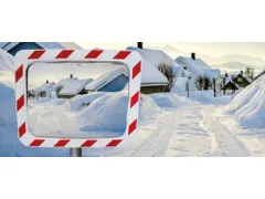 verkeersspiegel,HxB 756x956mm,max. zichtbreedte 20m,spiegel RVS