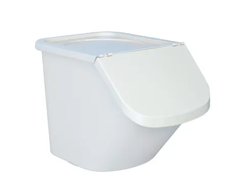 ingrediëntendispenser,HxBxD 450x430x610mm,40l,PP,bak/deksel wit/wit
