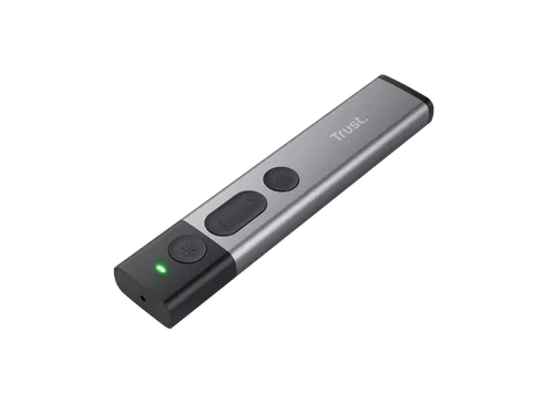 Trust 23333 Kazun Draadloze presenter Aluminium met rode laser