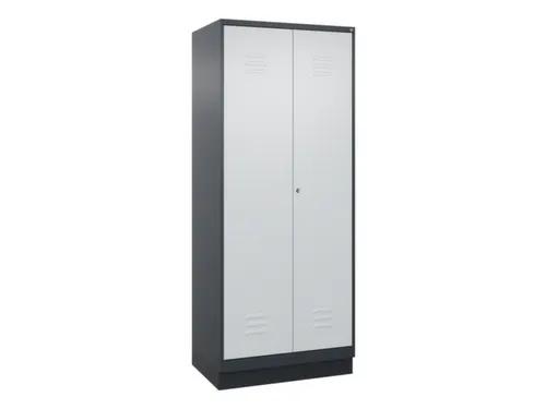locker voor scheiding van kleding,HxBxD 1950x800x500mm,2vak