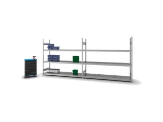 breedvakstelling,aanbouwveld,HxBxD 2000x2270x535mm,vakl. 350kg - 3