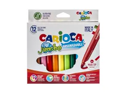 Viltstift Carioca Jumbo maxi assorti set à 12 stuks