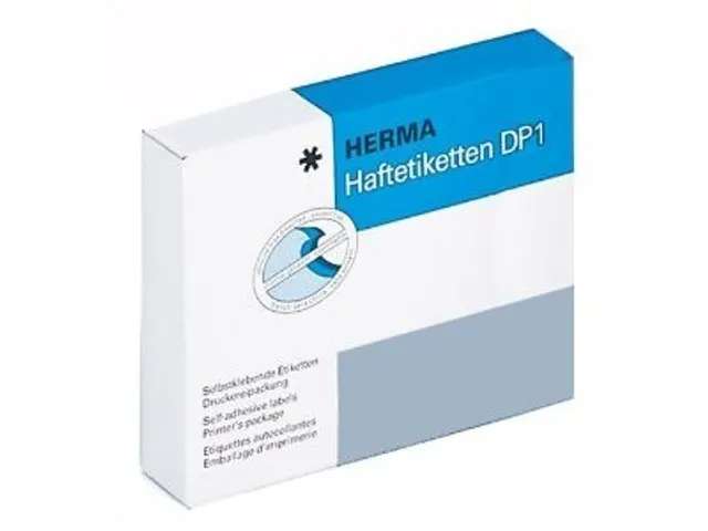 Drukkerij Etiketten 2840 DP1 wit 12x30mm 10000 stuks