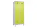 locker voor scheiding van kleding,HxBxD 1950x800x500mm,2vak