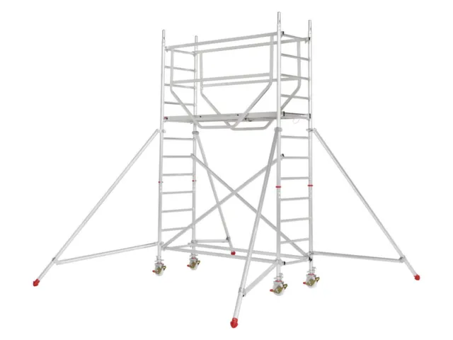 échafaudage roulant,portée H 4,25m,échafaudage H 3,47m