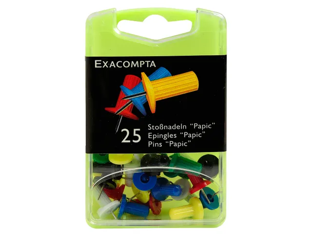 25 prikbordsp.Papic 10mm diam ass