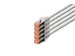CAT 6 S-FTP patchkabel Cu LSZH AWG 27/7 Lengte 10m 5 stuks Grijs