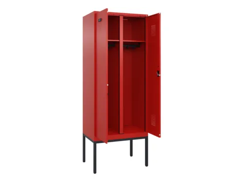 locker voor scheiding van kleding,HxBxD 2120x800x500mm,2vak