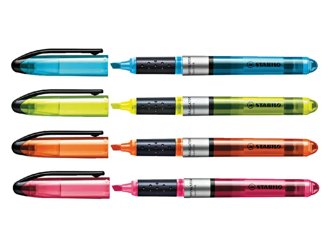 Markeerstift Stabilo Navigator Roze